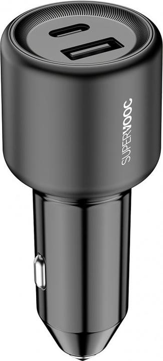 Actual product image OPPO 1x USB-A 50W, 1x USB-C 30W, SUPERVOOC CCB7JACH black