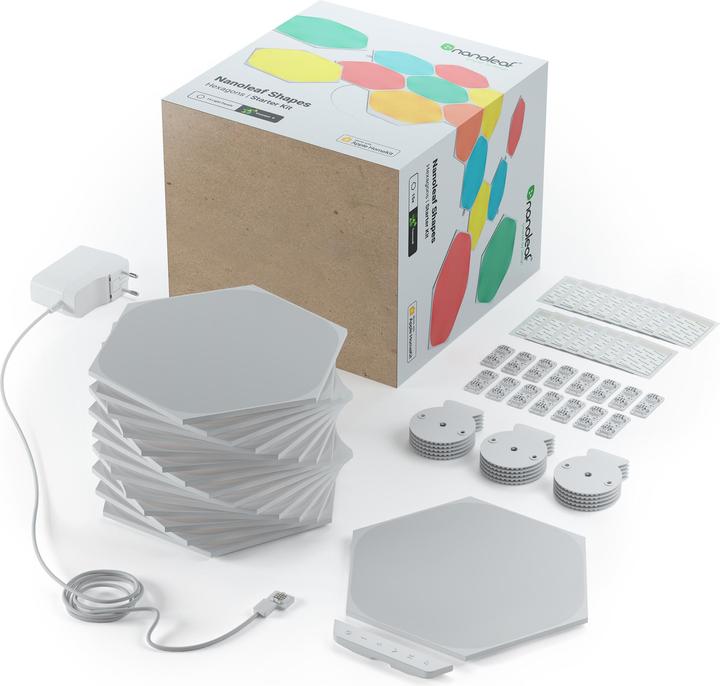 Actual product image Nanoleaf Shapes Hexagons Starter Kit (15x) (100 lm)
