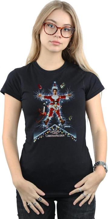 Actual product image National Lampoon´s Vacation Womens/Ladies Poster Cotton T-Shirt (M)