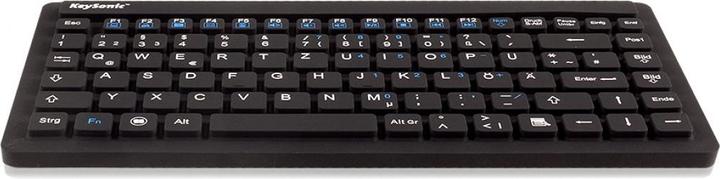 Produktbild KeySonic KSK-3230IN - Mini - Wired - USB - QWERTZ (DE, Kabelgebunden)