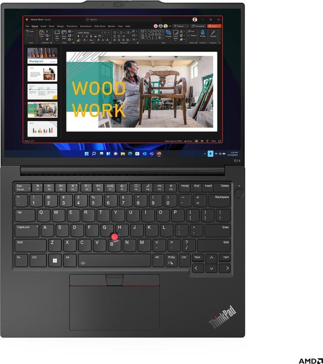 Produktbild Lenovo ThinkPad E14 Gen 5 (14", AMD Ryzen 5 7430U, 16 GB, 512 GB, DE)