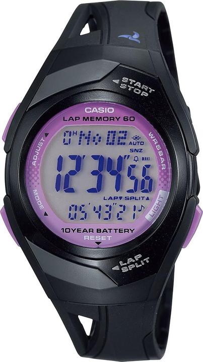 Produktbild Casio Digital STR-300-1CEG Retro Sport (Digitaluhr, 35.20 mm)
