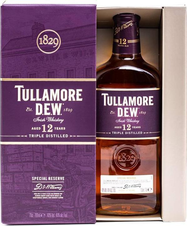 Immagine prodotto Tullamore Dew 12 anni Riserva speciale (Bourbon, Whisky irlandese, 1 x 70 cl)