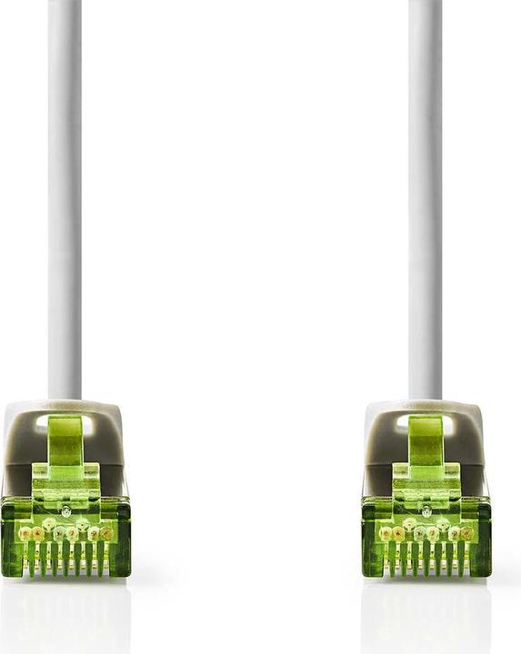 Actual product image Nedis Cat 7 Cable- S/FTP- RJ45 Plug-- 2.0 m- Round- LSZH- Grey- (S/FTP, CAT7, 2 m)