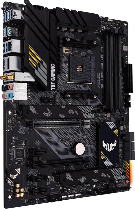 Actual product image ASUS TUF GAMING B550-PLUS WIFI II (AM4, AMD B550, ATX)