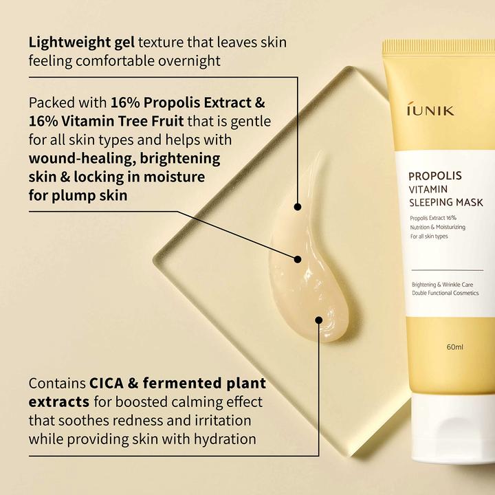 Image du produit iUNIK Vitamine Propolis (60 ml, Crème 24h)