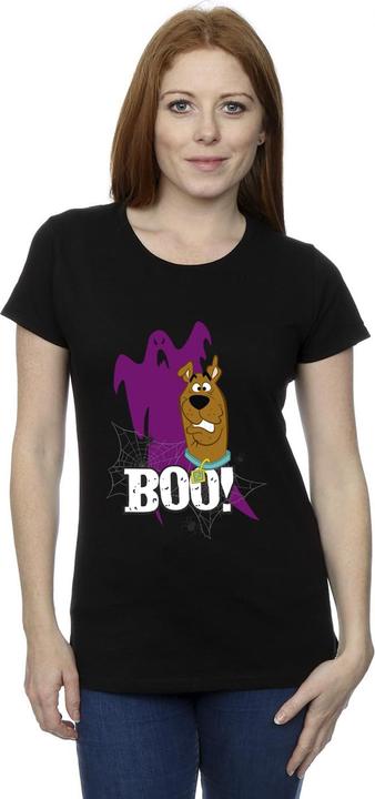 Actual product image Scooby Doo Womens/Ladies Boo Ghost Cotton T-Shirt (M)