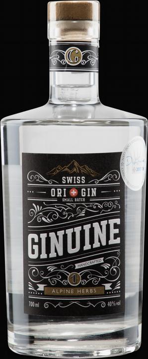 Produktbild Lateltin Gin Swiss Origin Ginuine Alpine Herbs Small Batch Handcrafted (1 x 70 cl)