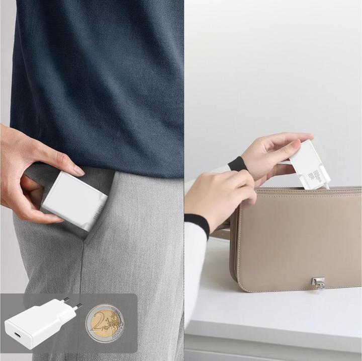 Produktbild 4smarts Netzladegerät PDPlug Slim 20W GaN 1C weiss (20 W)