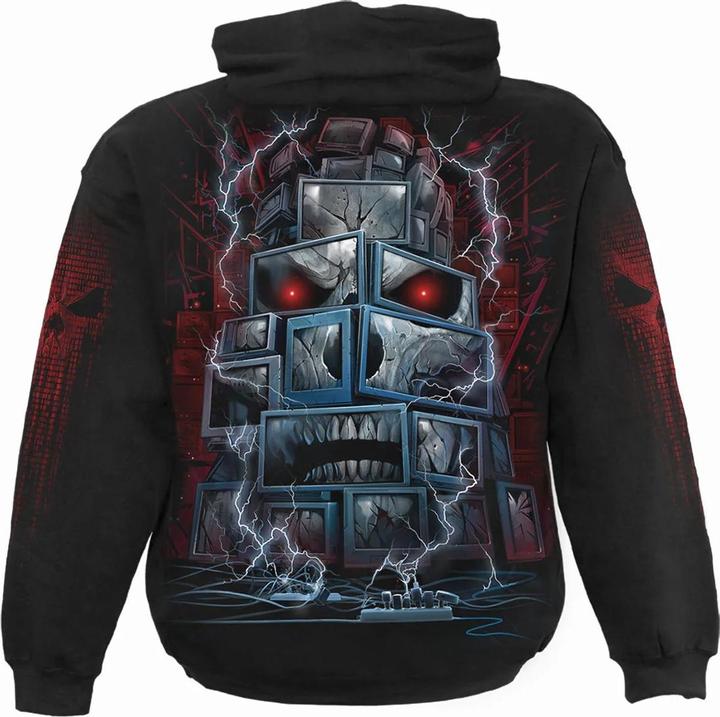 Image du produit Spiral - Sweat à capuche DEATH BY TV - Adulte (M)