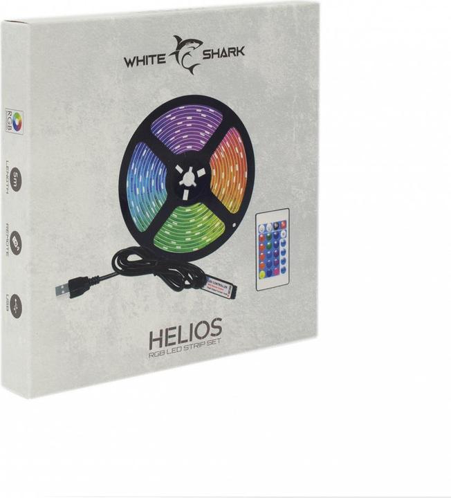 Actual product image White Shark Helios LED-05 RGB LED strip with remote control (RGB, 25 cm, Outdoor, Indoor)