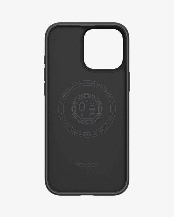 Actual product image Spigen Liquid Air T (MagFit) iPhone 16 Pro Case Matte Black (Apple iPhone 16 Pro)