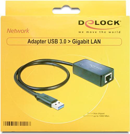 Produktbild Delock USB 3.0 zu (USB 3.0, RJ45 Gigabit Ethernet (1x))