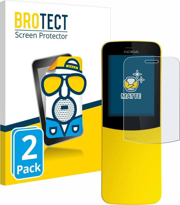 Actual product image BROTECT Anti-glare screen protector matt (2 Piece, Nokia 8110)