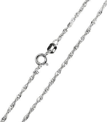 Brilio White Gold Bracelet Lambade 18 Cm (18 cm)