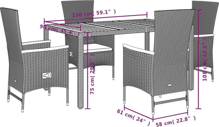 Image du produit VidaXL 3277508 (90 cm)