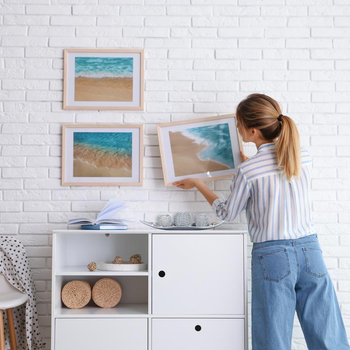 Immagine prodotto Relaxdays Vassoio portacandele grigio