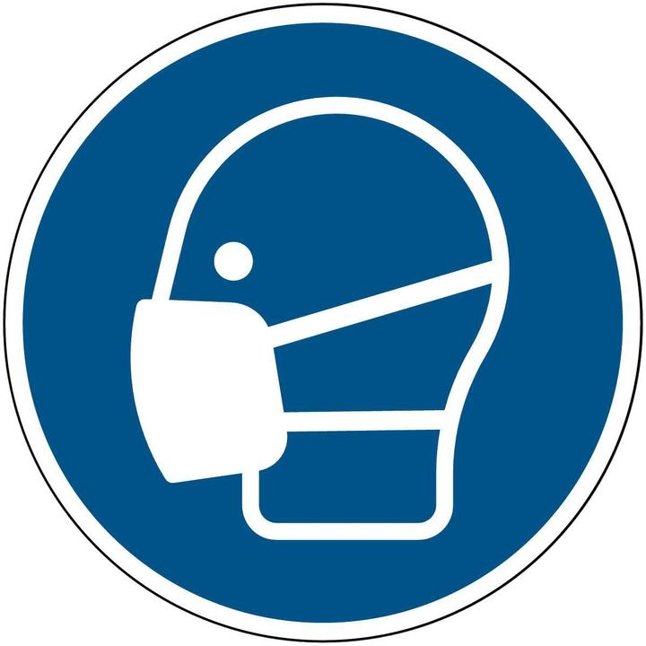 Immagine prodotto Brady Cartello di sicurezza ISO - Usa la maschera