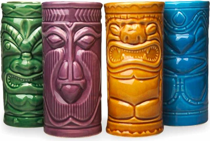 Produktbild TOP Tiki Becher (4 x, Tiki Gläser)
