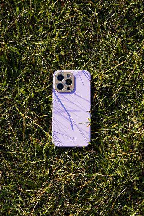 Image du produit Moshi Napa Slim MagSafe - Skórzane etui iPhone 14 Pro Max (Serene Gray) (Apple iPhone 14 Pro Max)