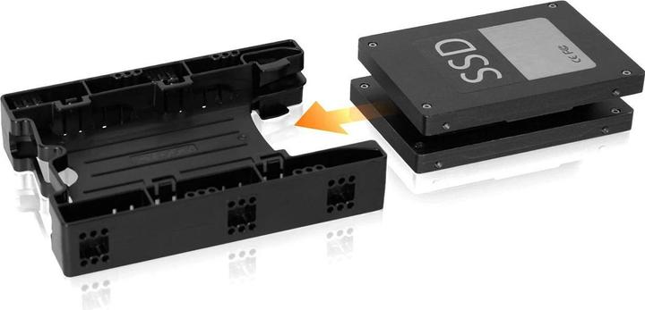 Produktbild Icy Dock SSD Rahmen 2x2.5" in 3.5"-Schacht