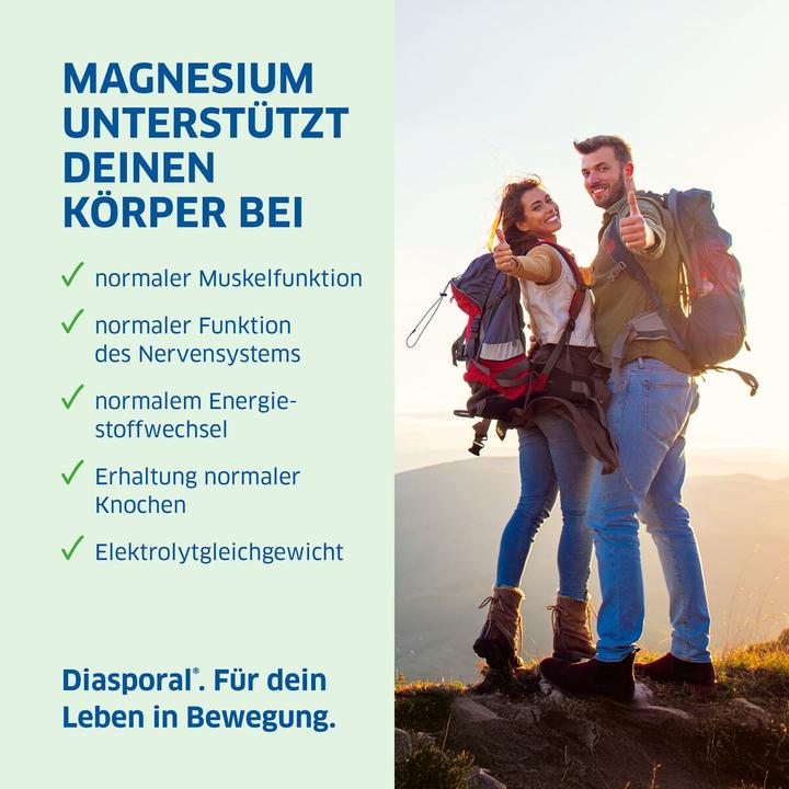 Produktbild magnesium diasporal 375 activ direct (20 Stück, Beutel, 64 g)