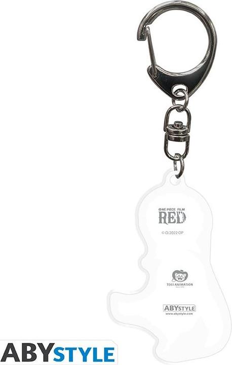 Image du produit ABYstyle ONE PIECE : RED - Porte-clés acrylique - Shanks X4