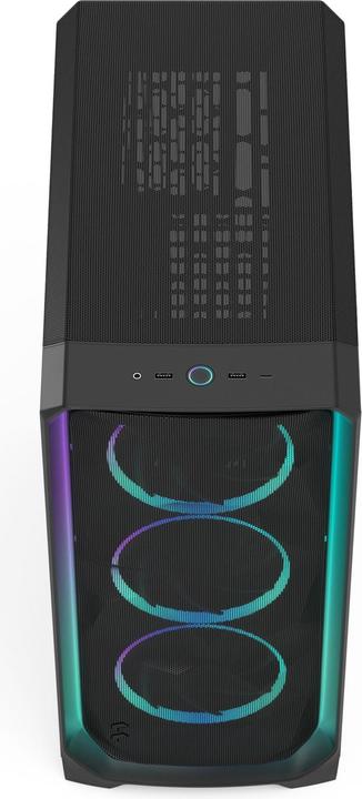 Produktbild Fractal Meshify 3 Ambience Pro RGB Light Tint Black (ATX, Mini-ITX, mATX, E-ATX)