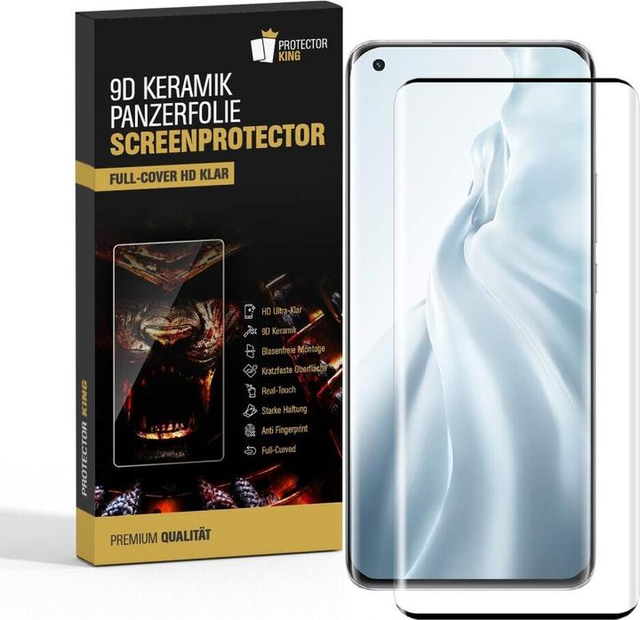 Produktbild Protectorking 3x Ceramic-Glass Full Cover HD Klar (3 Stück, Xiaomi Mi 10 Pro)