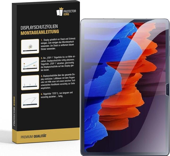 Produktbild Protectorking 4x Premium Displayschutzfolie Matt Entspiegelt (4 Stück, Galaxy Tab S8 Plus)