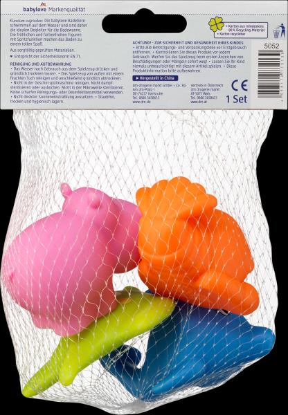 Produktbild dm babylove Badetiere