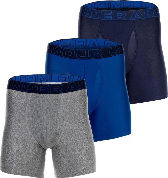 Produktbild Under Armour Boxershort Sportlich Figurbetont UA PERFORMANCE TECH - SOLID 6 IN 3PK (L, 3er Pack)