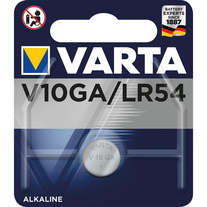Actual product image Varta V10ga (1 pcs., AG10, 70 mAh)