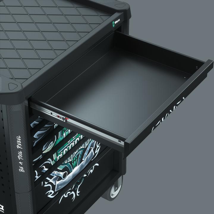 Actual product image Wera 9700 Tool Rebel Roller Cabinet 1 (78 x)