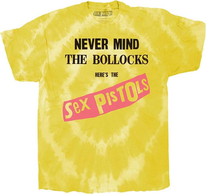 Sex Pistols Never Mind The Bollocks TShirt Farbgetaucht