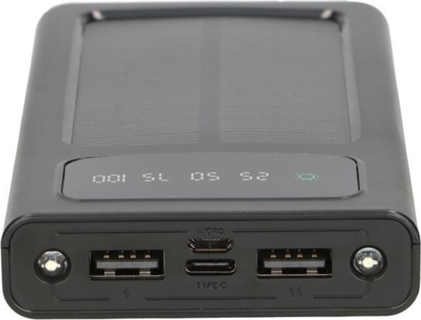 Image du produit Extralink Banque d'alimentation EPB-091 10000 mAh Noir (10000 mAh, 10 W, 37 Wh)