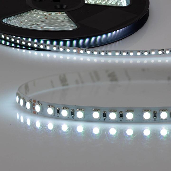 Image du produit Isoled Bande LED RGB 48V Flex, 14,4W, IP20, rouleau de 20m, 96 LED/m (2000 cm)