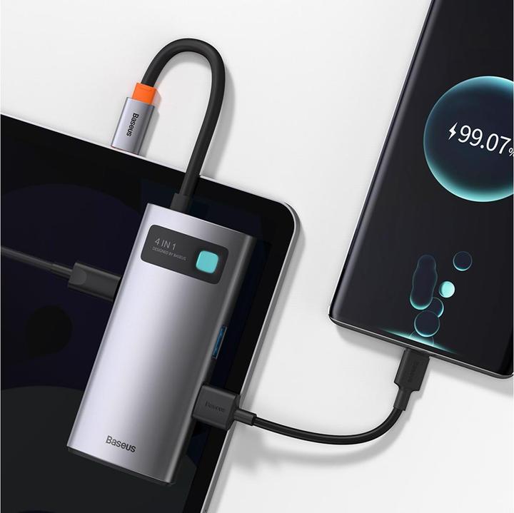 Actual product image Baseus Gleam Series 4-in-1 (USB-C, 1 Ports)