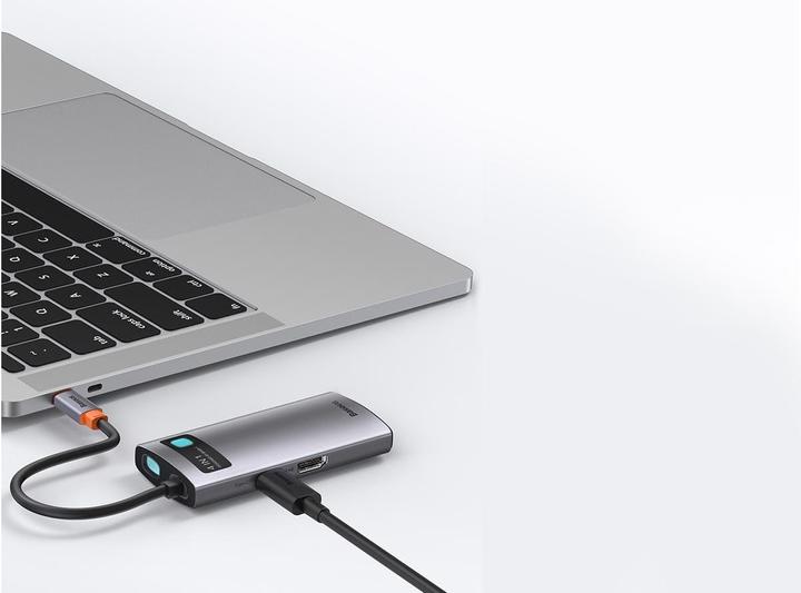 Actual product image Baseus Gleam Series 4-in-1 (USB-C, 1 Ports)