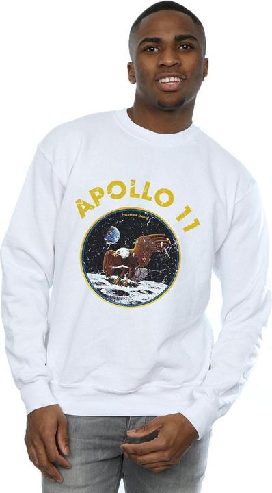 Actual product image Nasa Mens Classic Apollo 11 Sweatshirt (XXL)