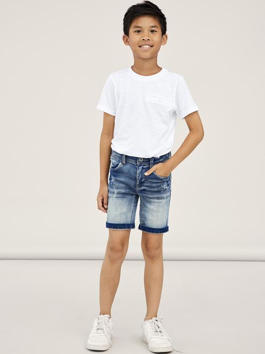 Actual product image Name it THEO Slim Fit Jean Shorts (164)