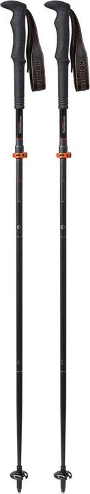 Actual product image Komperdell Carbon FXP.4 Approach Vario Compact poles (125 cm)