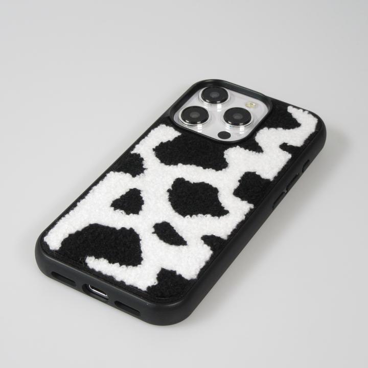 Immagine prodotto PhoneLook Rivestimento in silicone con superficie trapuntata effetto pelle di mucca (Apple iPhone 15 Pro)