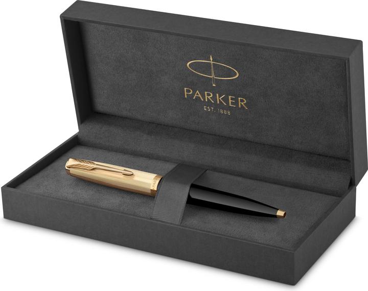 Produktbild Parker Kugelschreiber 51 G.C. M (Schwarz/Gold, 1 x)