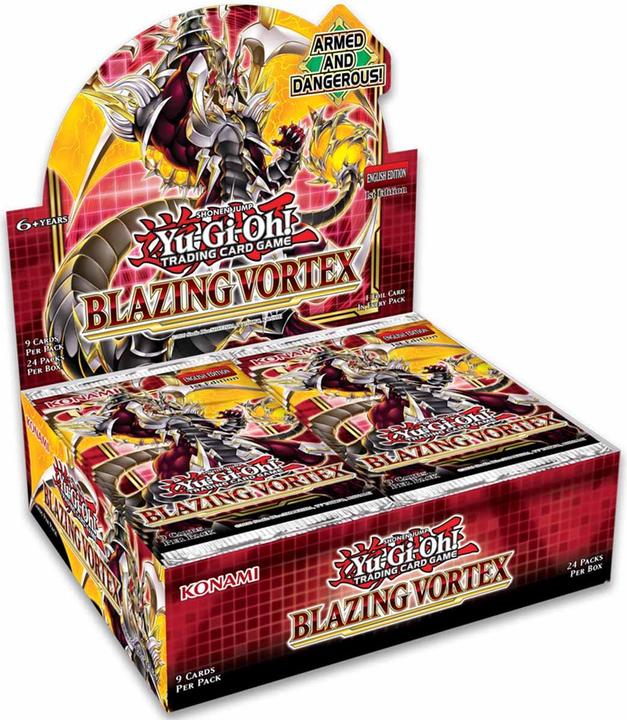 Image du produit Yu-Gi-Oh . Blazing Vortex - Booster Display (Anglais, Affichage du booster)