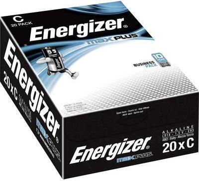 Image du produit Energizer Max Plus C, LR14/E93/AM2/Baby (20 pcs, C, 8000 mAh)