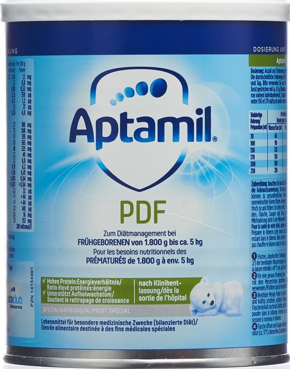 Actual product image Aptamil PDF Speciality food (400 g, from birth)