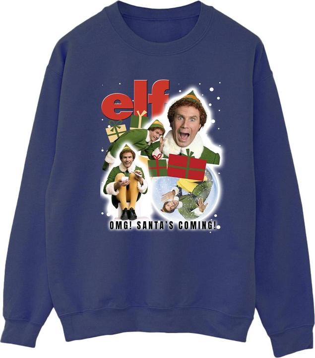 Elf Buddy Collage Sweatshirt (4XL)
