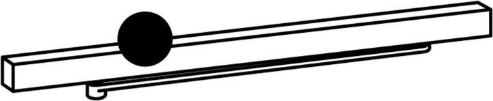Actual product image Dormakaba Slide rail with lever G-EMF XEA (Room door, Entrance door, Wooden door, French window, Indoor)