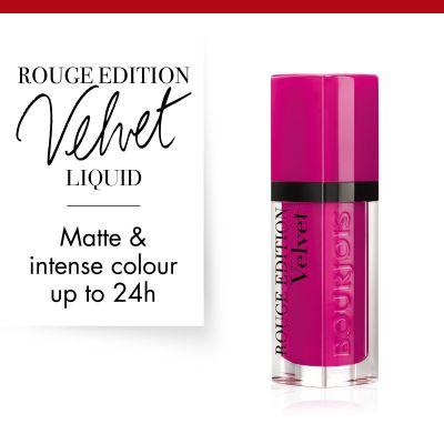 Actual product image Bourjois Rouge Edition Velvet Lipstick (05 OLé Flamingo!)